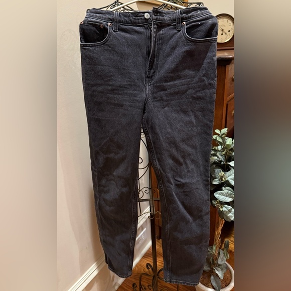 Abercrombie & Fitch High Rise Black Jeans